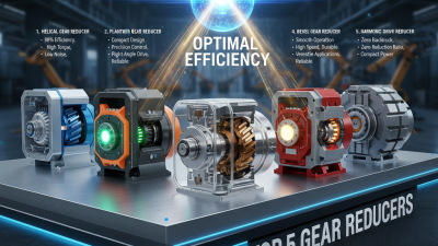 2025 Top 5 Gear Reducers: Enhance Your Machinery Performance for Optimal Efficiency