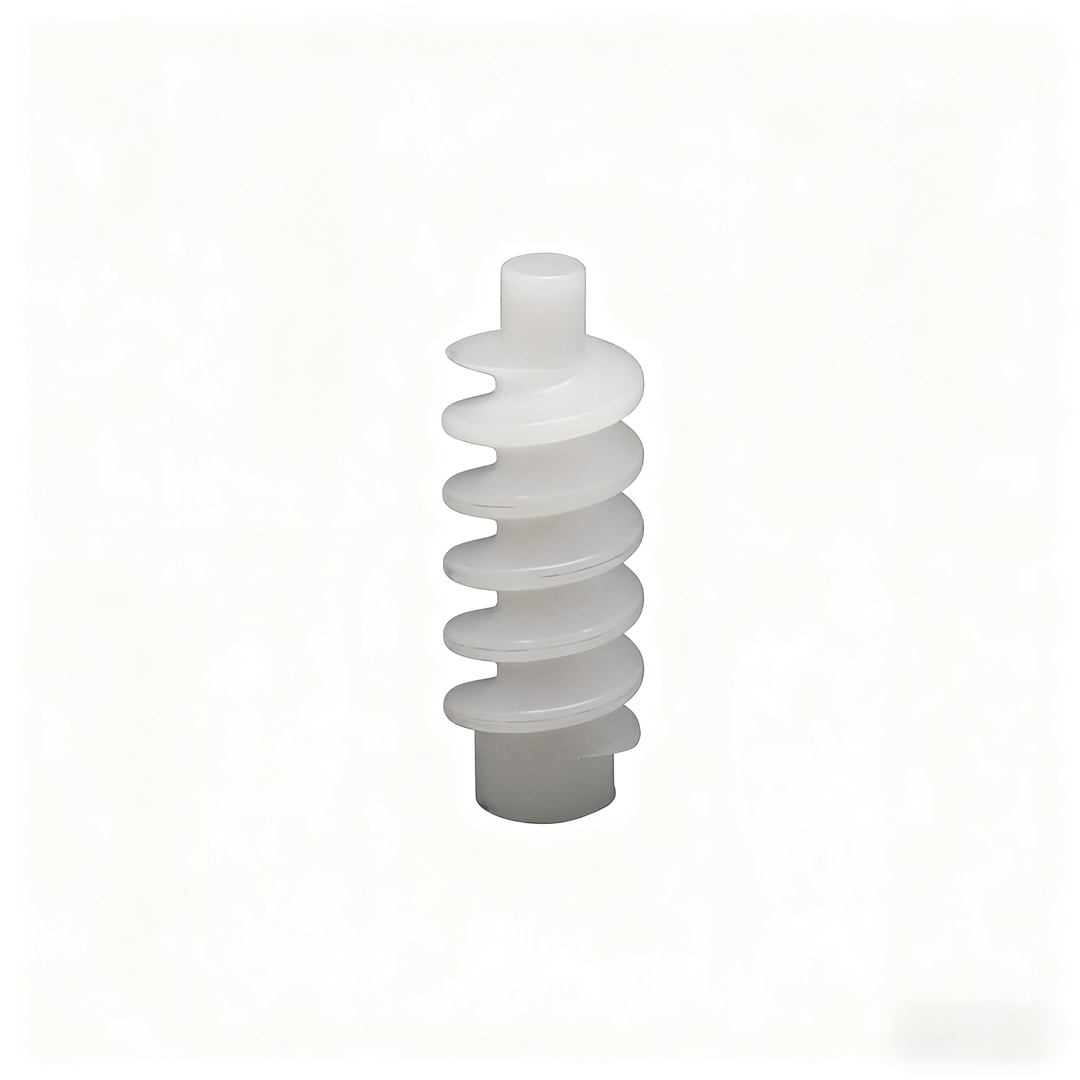 Precision plastic worm gear and worm ...